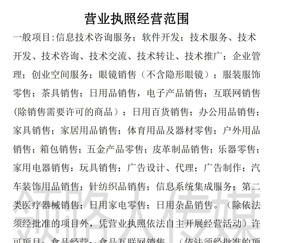 個(gè)體戶經(jīng)營范圍指南 聚焦信息技術(shù)咨詢服務(wù)